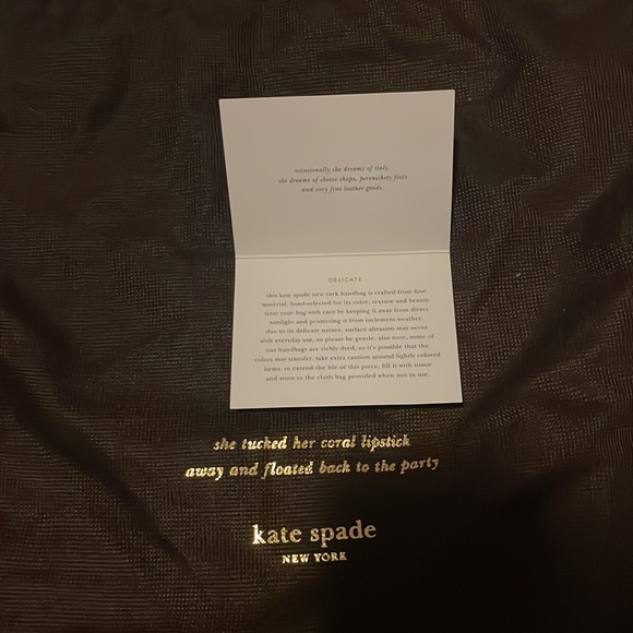 KATE SPADE Brown Leather Crossbody Convertible Handbag - Picture 10 of 11